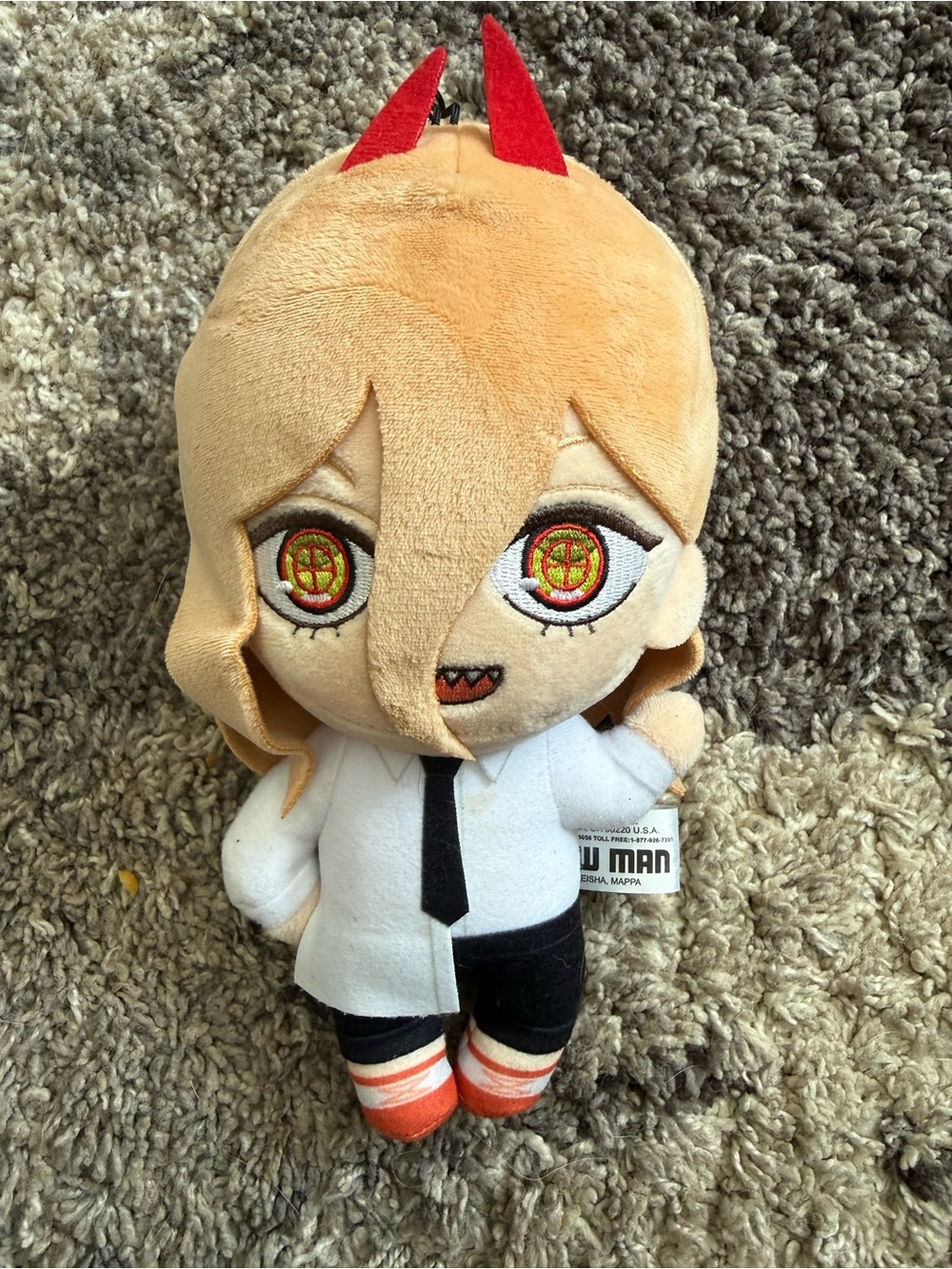 Chainsaw Man Power Public Safety Devil Hunters Uniform Plush
